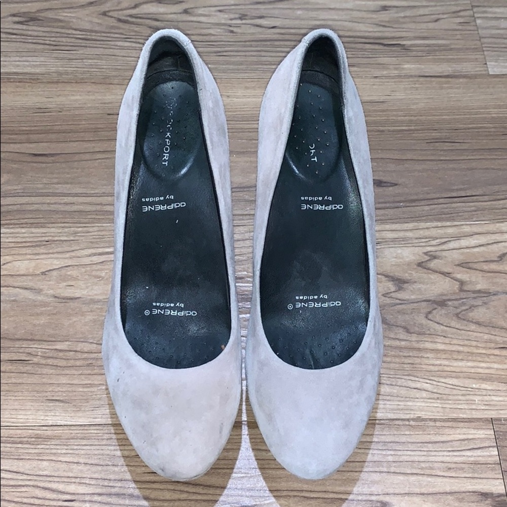 Light Gray Rockport Heels